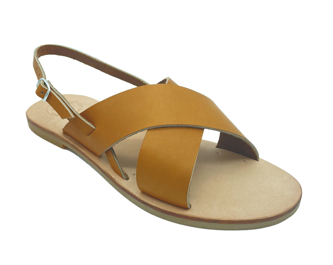 sandale en cuir artisanal